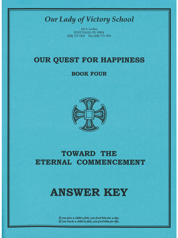 Toward the Eternal Commencement Answer Key