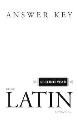 Henle Latin Second Year Answer Key