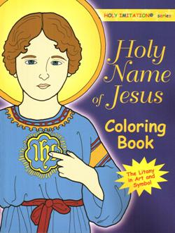 Holy Name of Jesus Colouring Book